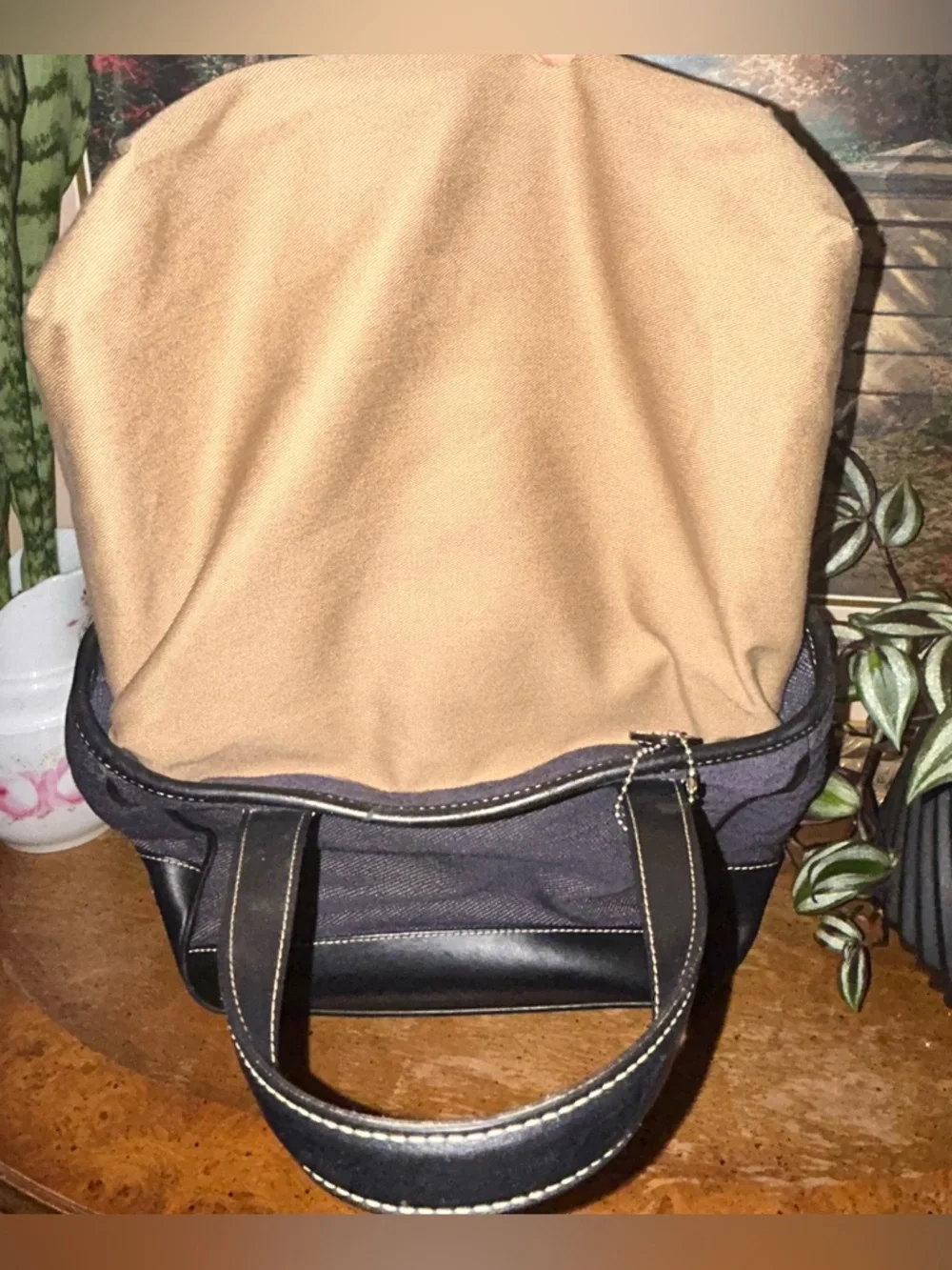 Vintage Coach Y2K Denim Small Tote - Picture 10 of 16